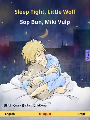 cover image of Sleep Tight, Little Wolf – Sop Bun, Miki Vulp (English – Uropi)